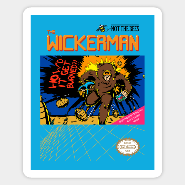 Wickerbomb Sticker by DVD Bargain Bin